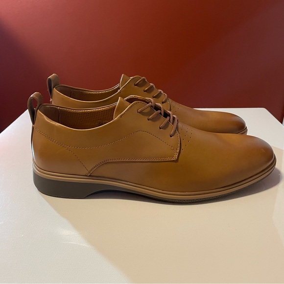 Amberjack Men’s The Original Brown Honey‎ Leather Oxford Timeless Dress Shoes main image 3
